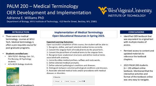 Medical Terminology OER Development and Implementation