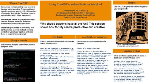 Using ChatGPT to Reduce Professor Workload